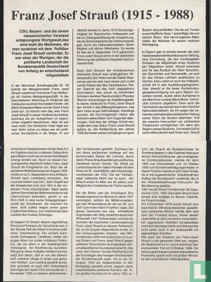 Duitsland 2 mark 1990 (Numisbrief) "Franz Joseph Strauss" - Afbeelding 3