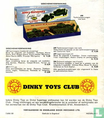 1958 Dinky Toys - Dinky Supertoys - Bild 2