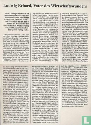 Allemagne 2 mark 1990 (Numisbrief) "Ludwig Erhard" - Image 3