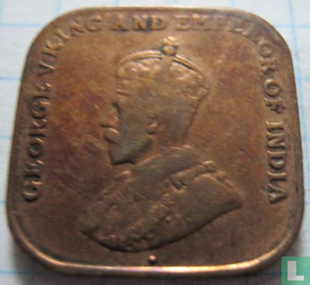 Straits Settlements 1 cent 1919 - Image 2