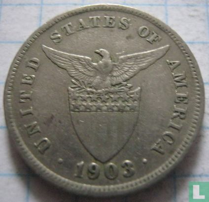 Philippinen 5 Centavo 1903 - Bild 1