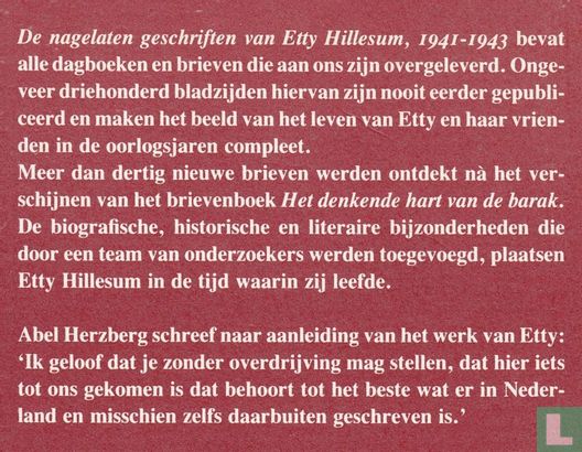 Etty : de nagelaten geschriften van Etty Hillesum 1941-1943 - Image 3