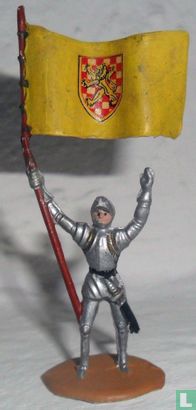 Knight with banner 