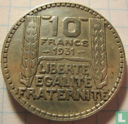 Frankreich 10 Franc 1931 - Bild 1