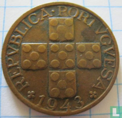 Portugal 20 centavos 1943 - Afbeelding 1