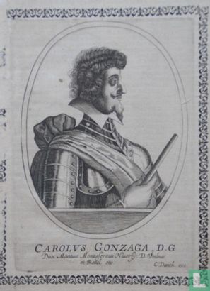 CAROLUS GONZAGA, D.G.