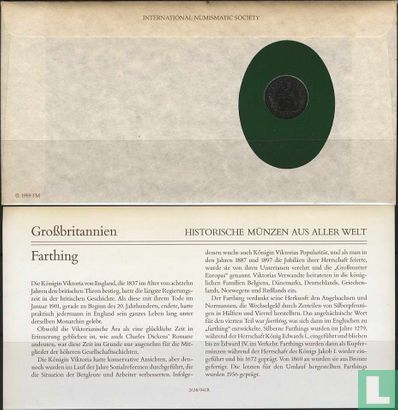 Verenigd Koninkrijk Farthing "Numisbrief 1990" - Afbeelding 2