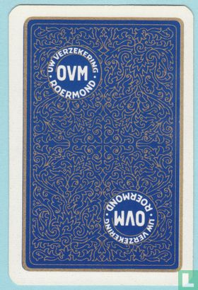 Schoppen aas, S6 02A, OVM, Roermond, Dutch, Ace of Spades, Speelkaartenfabriek Nederland, (SN), Speelkaarten, Playing Cards - Image 2