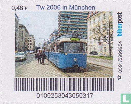 Biberpost, Tram Munchen