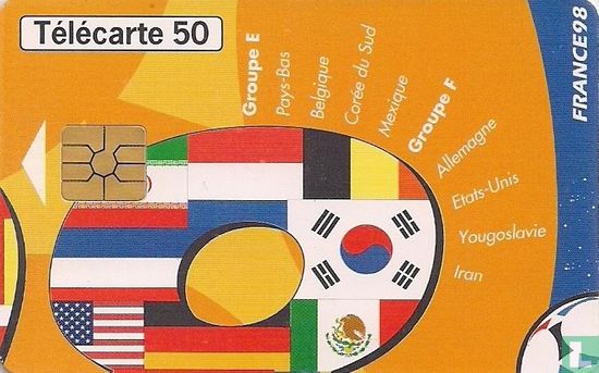 France'98 Groupes E et F - Bild 1