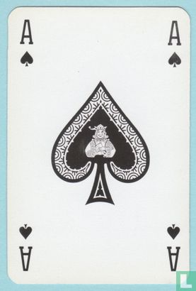 Schoppen aas, S3 02A, Dutch, Ace of Spades, Speelkaartenfabriek Nederland, (SN), Speelkaarten, Playing Cards - Bild 1