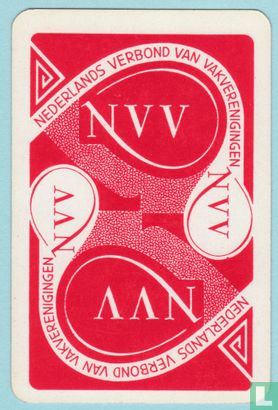 Schoppen aas, S6 02A, NVV, Dutch, Ace of Spades, Speelkaartenfabriek Nederland, (SN), Speelkaarten, Playing Cards - Bild 2