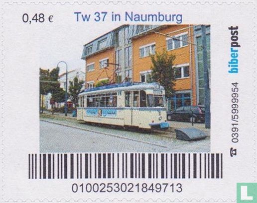 Biber Post, tramway Naumburg