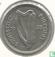 Irland 3 Pence 1935 - Bild 1