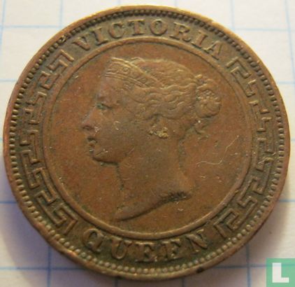 Ceylon 1 cent 1892 - Afbeelding 2
