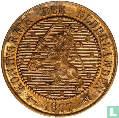 Nederland 2½ cent 1877 - Afbeelding 1