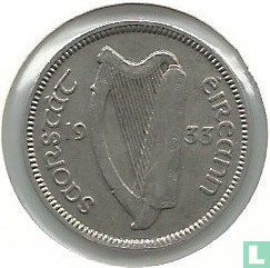 Ierland 3 pence 1933 - Afbeelding 1