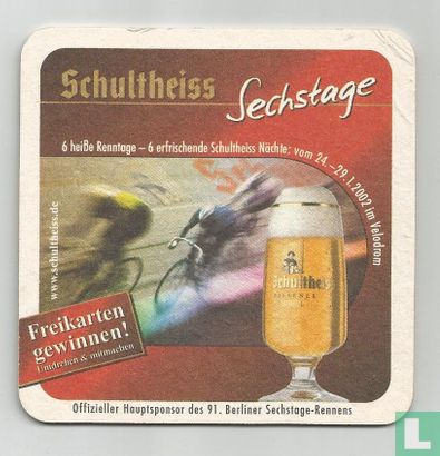 Schultheiss Sechstage - Afbeelding 1