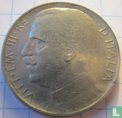 Italien 50 Centesimi 1920 (gerippten Rand) - Bild 2