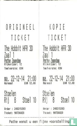 20141222 The Hobbit Pathé Zaandam - Afbeelding 1