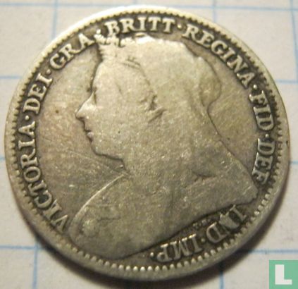 Vereinigtes Königreich 3 Pence 1896 - Bild 2