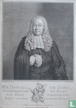 Mr. DANIEL DE DIEU, BURGEMEESTER EN RAAD DER STAD AMSTERDAM, Baljuw van den Lande van Blois enz.