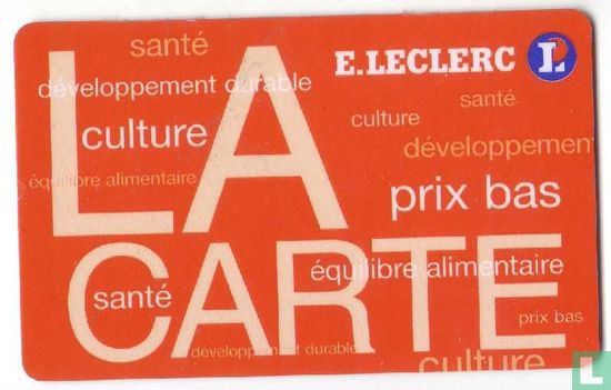 La Carte E.Leclerc