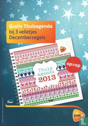 1 velletje Decemberzegels = €50,- korting bij Oad / Gratis Thuisagenda bij 3 velletjes Decemberzegels - Image 2