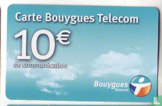 Carte Bouygues Telecom - 10 € (nuages) - Image 1
