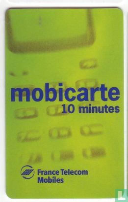 Recharge Mobicarte 10 minutes Jan. 97 - Afbeelding 1