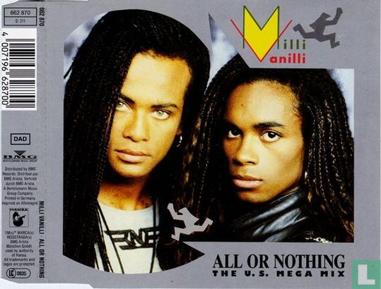 All Or Nothing (The U.S. Mega Mix) - Bild 1