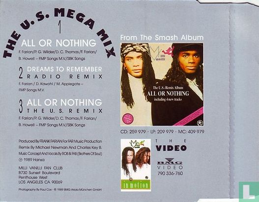 All Or Nothing (The U.S. Mega Mix) - Bild 2