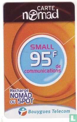 Recharge Bouygues Telecom - Carte Nomad - small 95F - Afbeelding 1