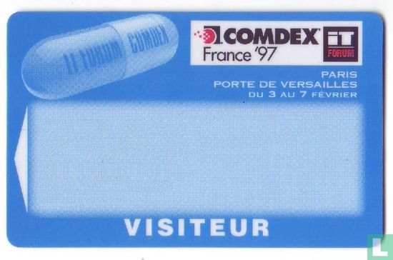 Carte Badge - IT Forum Comdex France '97
