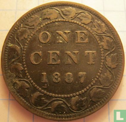 Canada 1 cent 1887 - Afbeelding 1