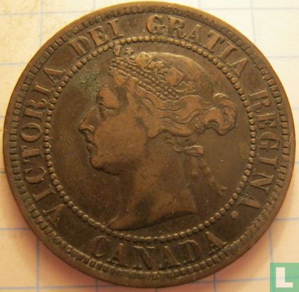 Canada 1 cent 1887 - Image 2