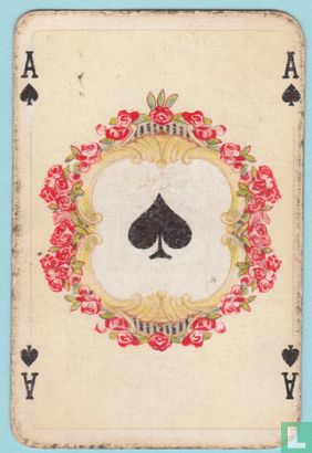 Schoppen aas, NLA A20-01, North State Cigarettes, Dutch, Ace of Spades, Speelkaartenfabriek Nederland, (SN), Speelkaarten, Playing Cards - Image 1