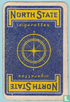 Schoppen aas, NLA A20-01, North State Cigarettes, Dutch, Ace of Spades, Speelkaartenfabriek Nederland, (SN), Speelkaarten, Playing Cards - Image 2