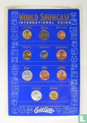 Verzamelmap internationale munten - Image 1