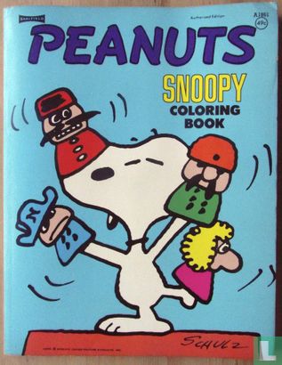 Peanuts Snoopy coloring book - Afbeelding 1