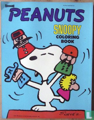 Peanuts Snoopy coloring book - Afbeelding 2