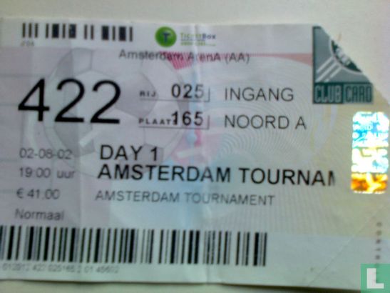 Amsterdam Tournament 2002 Day 1