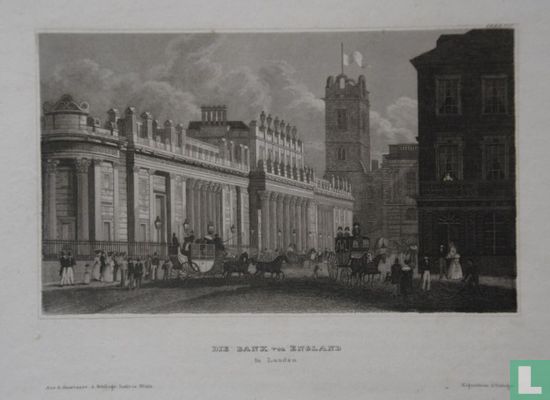DIE BANK von ENGLAND in London