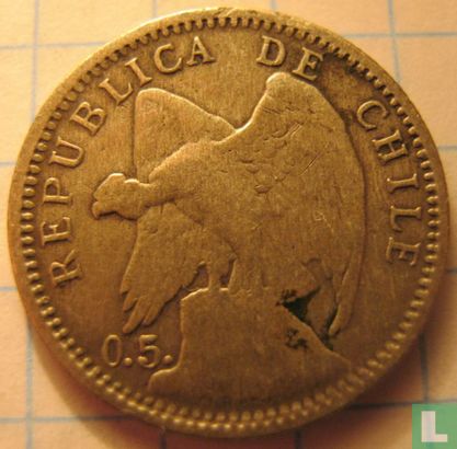 Chile 10 centavos 1899 - Image 2