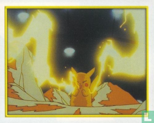 Pikachu doet een bliksemstraal aanval - Image 1