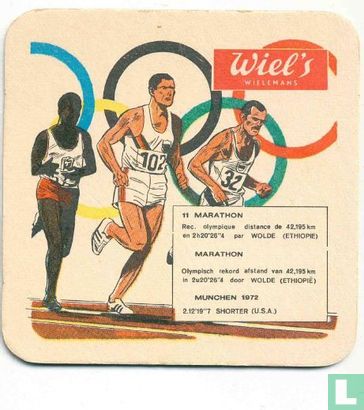 munchen 1972 nr 11  marathon (met winnaar)