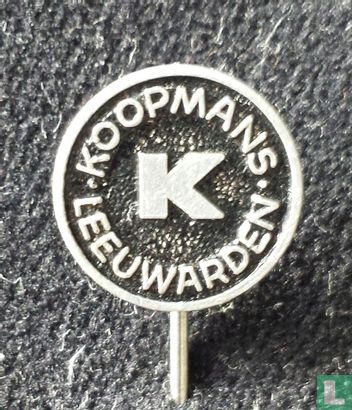 Koopmans Leeuwarden (rond avec K gras) [noir]