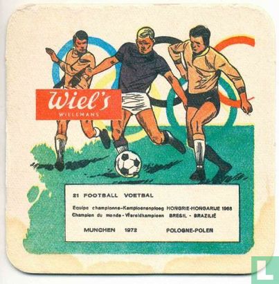 Munchen 1972 : Nr. 21 Voetbal (met winnaar)