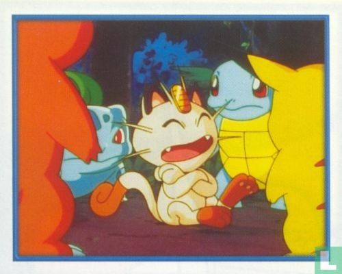 Charmander, Bulbasaur, Meowth, Squirtle en Pikachu - Afbeelding 1