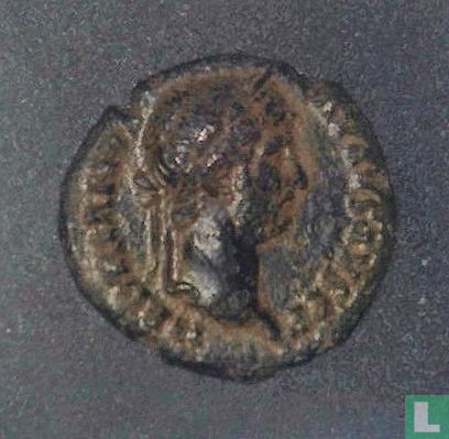 Empire romain, AE Quadrans, 117-138 AP, Hadrien, Rome, 125-128 AD  - Image 1